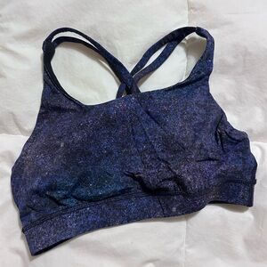 lululemon athletica Purple and Blue Sports Bra